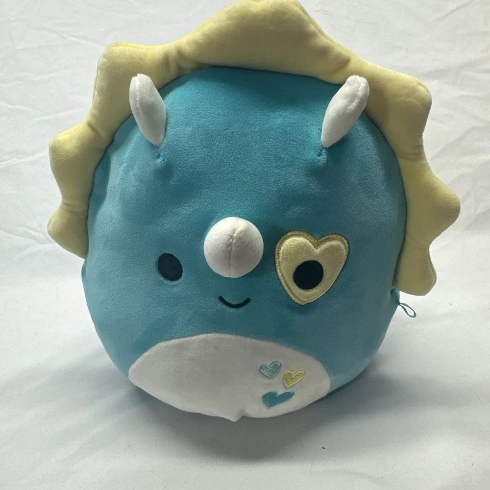 Squishmallows Braedon Triceratops Dinosaur 8